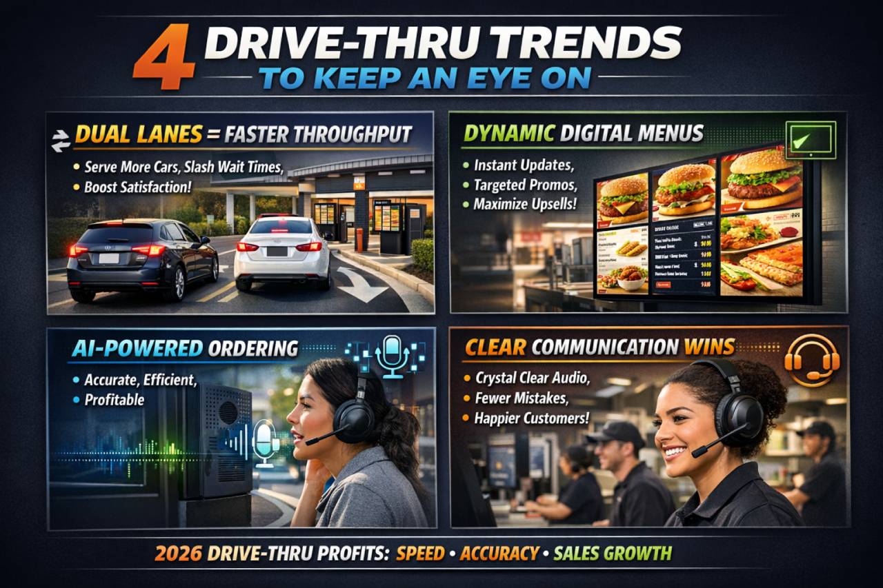 4 Drive-Thru Trends to Keep an Eye on | Origin Displays